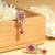 Excellent oval and leaf design gold plated ruby kundan stone dangle earring for women and girls