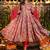 Cotton mulmul full-flare anarkali kurti-pant-dupatta  set