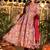 Cotton mulmul full-flare anarkali kurti-pant-dupatta  set