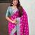 soft silk zari woven ikat patola saree with contrast weaves