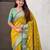 soft silk zari woven ikat patola saree with contrast weaves