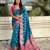 soft silk zari woven ikat patola saree with contrast weaves