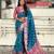 soft silk zari woven ikat patola saree with contrast weaves