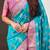 soft silk zari woven ikat patola saree with contrast weaves