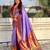 Woven bandhani paithani fusion silk saree