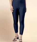 Microfiber elastane stretch soft cropped leggings with ultrasoft waistband