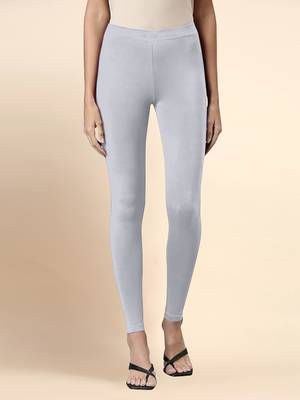 Trendmalls Microfiber elastane stretch soft ankle length leggings with ultrasoft waistband 1