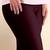 Microfiber elastane stretch soft churidar length leggings with ultrasoft waistband