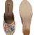women printed ethnic block sandals | slip-on sandal for ethnic wear | mustard block heel footwear