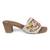 women embellished ethnic block heel sandals | upper | slip-on | perfect for ethnic wear & special occasions