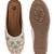 women's cream ethnic embroidered slip-on mojari mules | traditional juttis for casual & festive wear