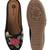 women's black ethnic embroidered slip-on mojari mules | traditional juttis for casual & festive wear