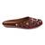 women's maroon ethnic embroidered slip-on mojari mules | traditional juttis for casual & festive wear