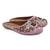 women's purple ethnic embroidered slip-on mojari mules | traditional juttis for casual & festive wear