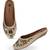 women's cream ethnic embroidered slip-on mojari mules | traditional juttis for casual & festive wear