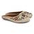 women's cream ethnic embroidered slip-on mojari mules | traditional juttis for casual & festive wear
