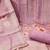 Women's onion cotton silk embroidered unstitched dress material