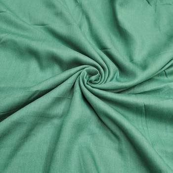 Women's mint cotton silk embroidered unstitched dress material 4
