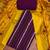 Women's purple premium roman cotton embroidered unstitched dress material