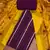 Women's purple premium roman cotton embroidered unstitched dress material