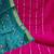 Women's magenta premium roman cotton embroidered unstitched dress material