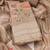 Women's brown cotton silk embroidered unstitched dress material