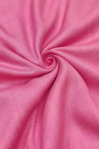 Women's pink premium roman cotton embroidered unstitched dress material