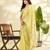 Women's yellow linen silk woven  saree with unstitched silk blouse piece