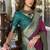 Women's wine soft silk zari woven  saree with unstitched silk blouse piece