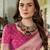 Women's beige soft silk zari woven  saree with unstitched silk blouse piece