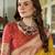 Women's yellow soft silk zari woven  saree with unstitched silk blouse piece