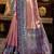 Women's pink tissue silk zari woven saree with unstitched silk blouse piece