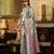 Women's turquoise tissue silk zari woven saree with unstitched silk blouse piece
