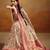 Women's cream tissue silk kalamkari saree with unstitched silk blouse piece
