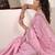 Women's pink linen silk woven saree with unstitched silk blouse piece