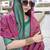 Women's wine soft silk bandhani saree with unstitched silk blouse piece