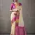Women's cream modal cotton zari woven saree with unstitched silk blend blouse piece