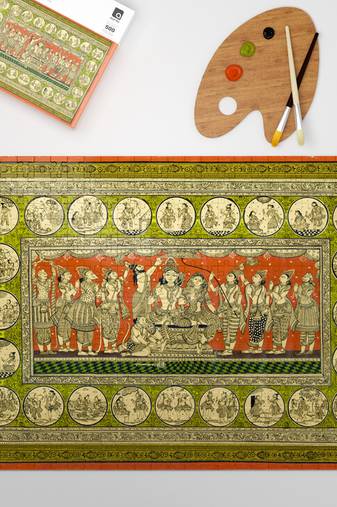 Puzzle - pattachithra - 500 pieces - 2d jigsaw puzzle