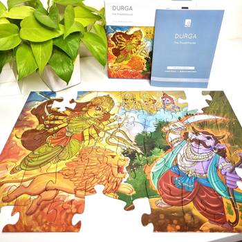 Puzzle - durga - 54 pieces - 2d jigsaw puzzle 1