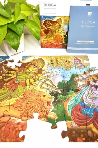 Puzzle - durga - 54 pieces - 2d jigsaw puzzle