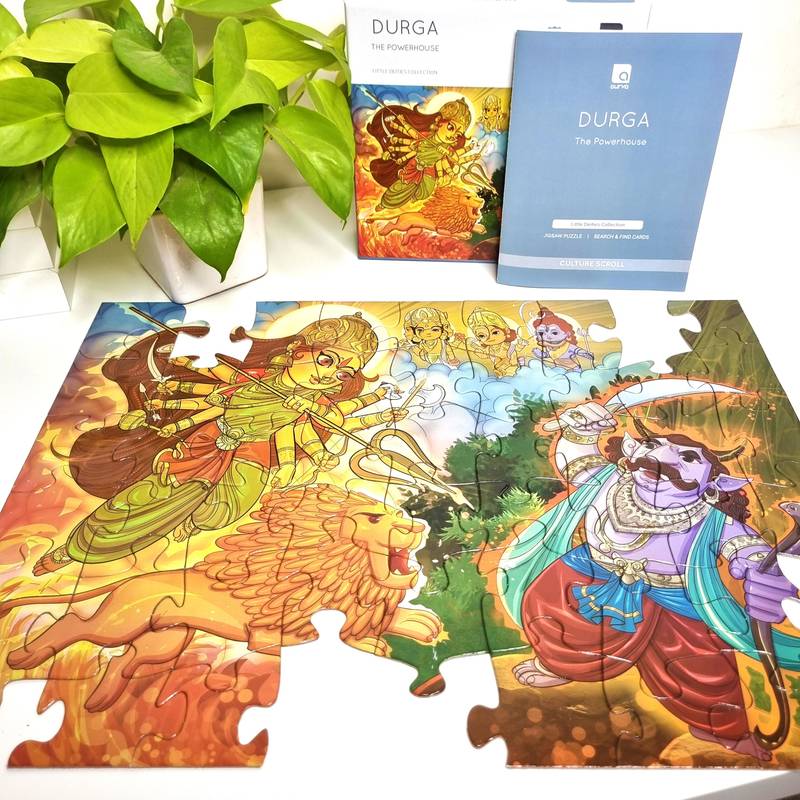 Puzzle - durga - 54 pieces - 2d jigsaw puzzle