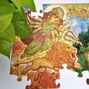 Puzzle - durga - 54 pieces - 2d jigsaw puzzle 2