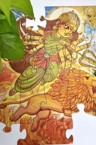 Puzzle - durga - 54 pieces - 2d jigsaw puzzle