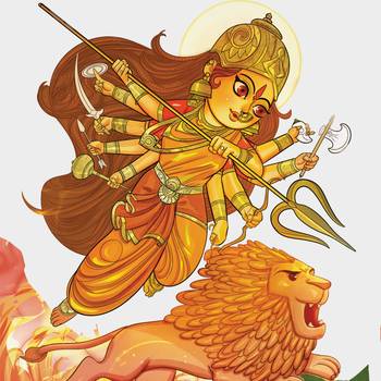Puzzle - durga - 54 pieces - 2d jigsaw puzzle 3