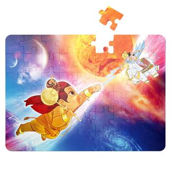 Puzzle - hanuman - 54 pieces - 2d jigsaw puzzle 1