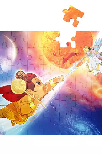 Puzzle - hanuman - 54 pieces - 2d jigsaw puzzle