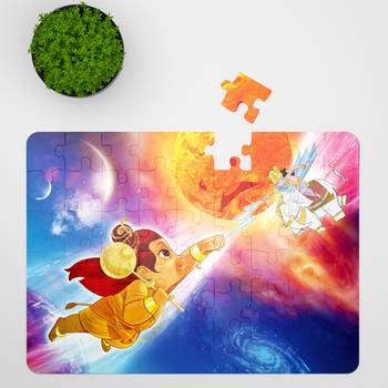 Puzzle - hanuman - 54 pieces - 2d jigsaw puzzle 2