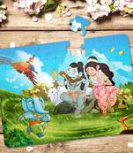 Puzzle - ganesha - 54 pieces - 2d jigsaw puzzle