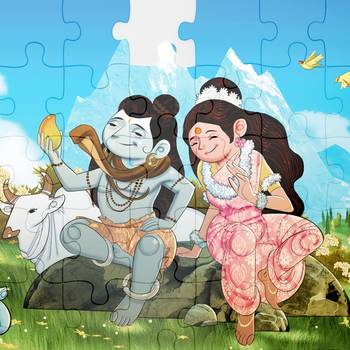 Puzzle - ganesha - 54 pieces - 2d jigsaw puzzle 2