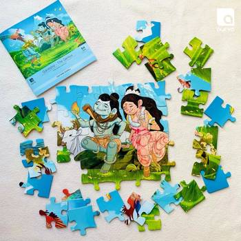 Puzzle - ganesha - 54 pieces - 2d jigsaw puzzle 4